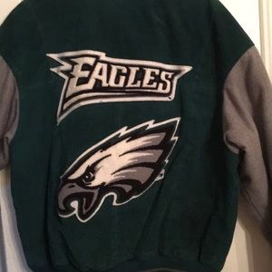 Eagles suede coat